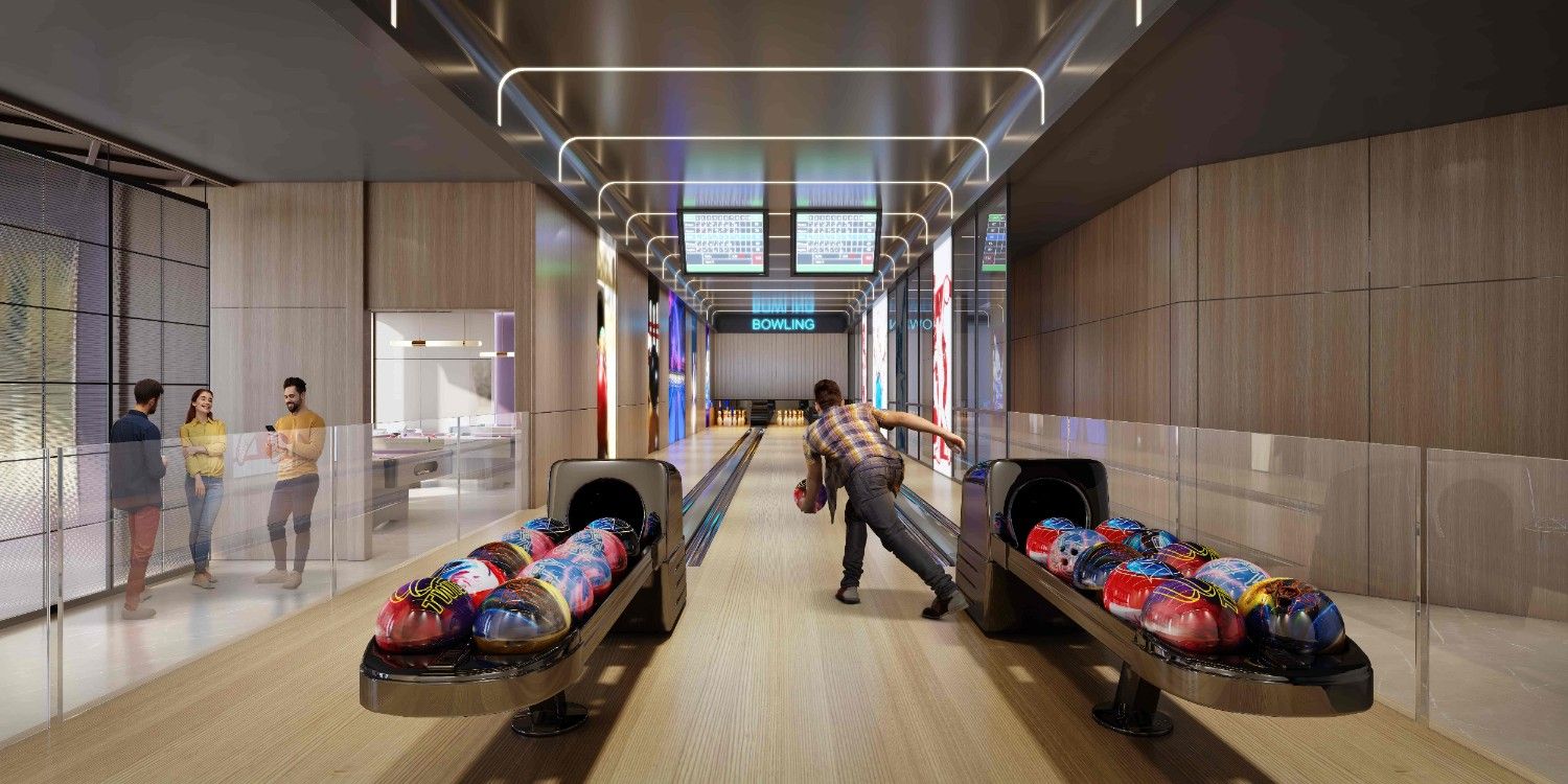 Bowling alley and indoor games
